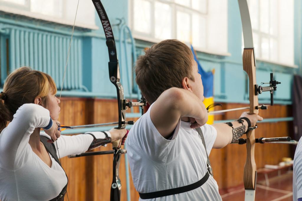 乌克兰射箭选手再获金牌，实力全开