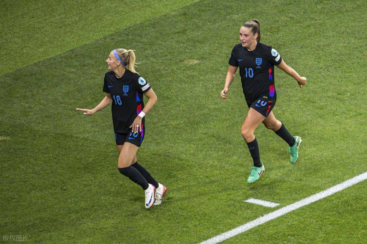 英格兰女足备战决赛，球员状态火热！