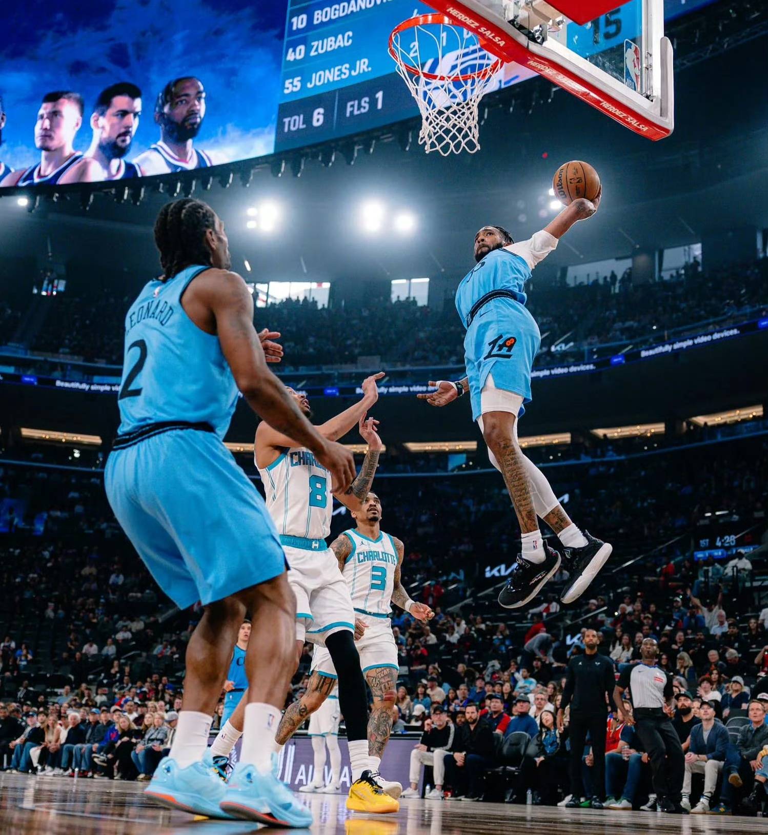 快船客场再胜公牛，迎来五连胜