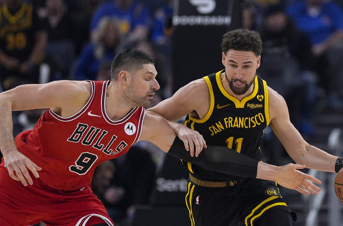 勇士惨败公牛，库里独力难支