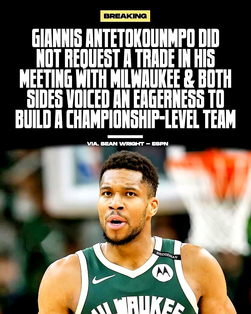 雄鹿遭逆转惜败篮网，字母哥表现出色仍势不可挡的简单介绍